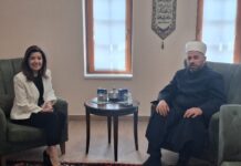 Reis Fejzić ugostio ambasadorku Republike Turske