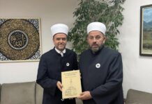 Reis Fejzić ugostio muftiju za Zapadnu Evropu Senaid ef. Kobilicu